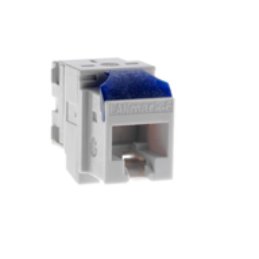 Blue clip for LANmark Snap-In connector to keystone format (wall thickness 2,0-2,25 mm)