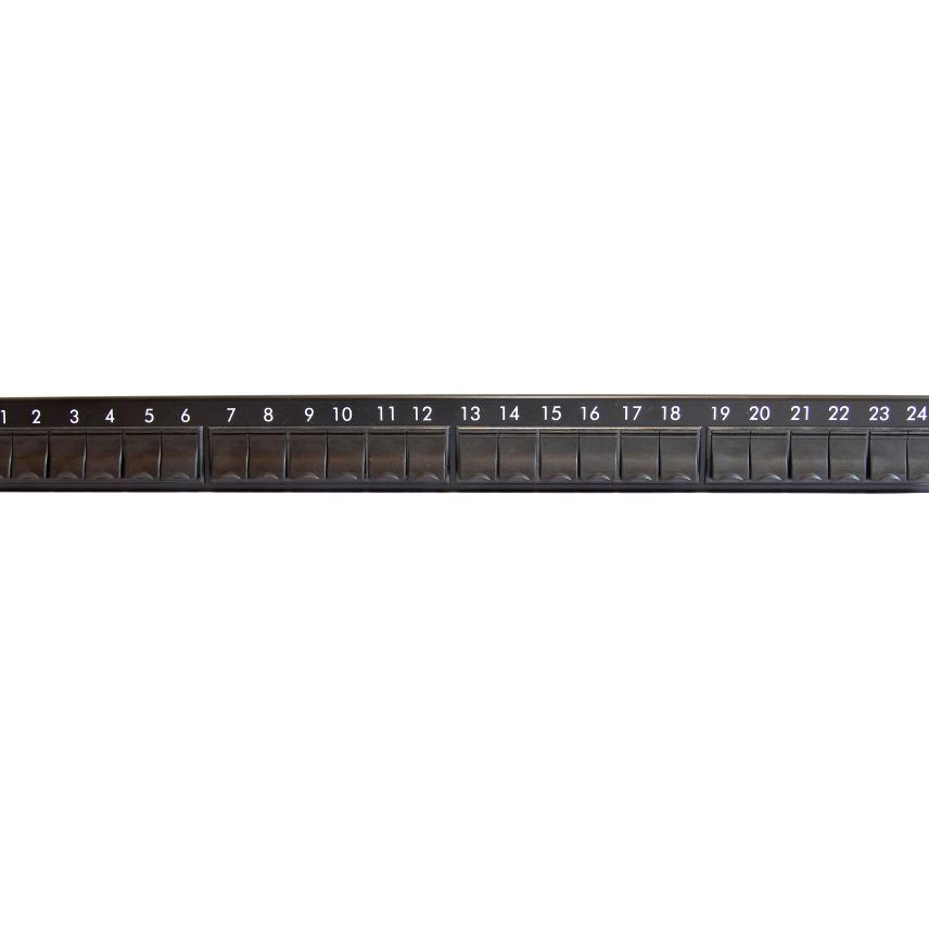 LANmark Maritime and Industry Fixed Patch Panel 24 port