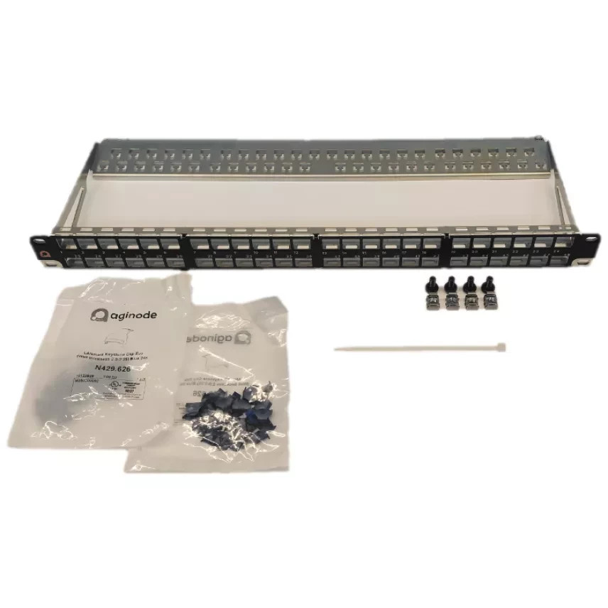 LM Patch Panel 48 ULTIM 1U Black